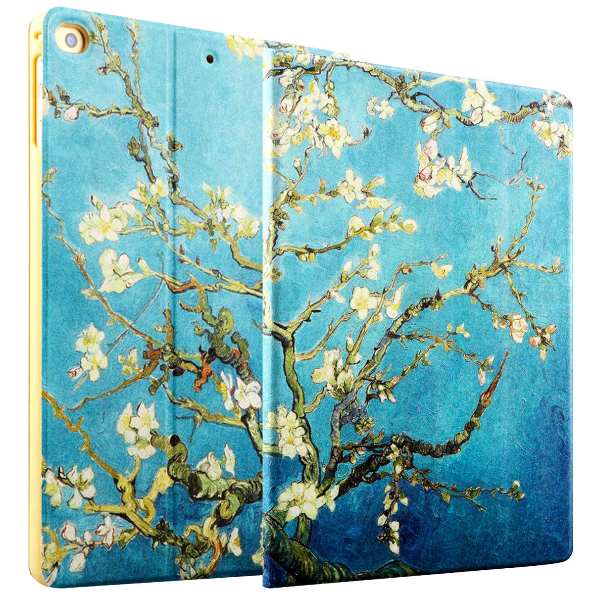 DuraSafe Case for iPad PRO 9.7 Inch 2016 [ A1673 A1674 A1675 ] Printed Smart Cover Slim Folio - Blossom
