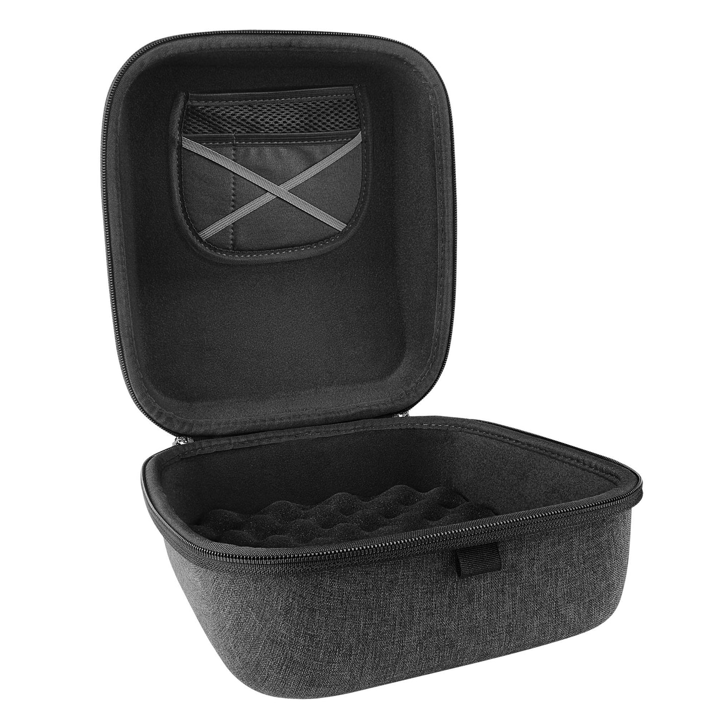 Geekria Shield Case for Large-Sized Over-Ear Headphones, Replacement Hard Shell Travel Carrying Bag with Cable Storage, Compatible with HiFiMAN HE