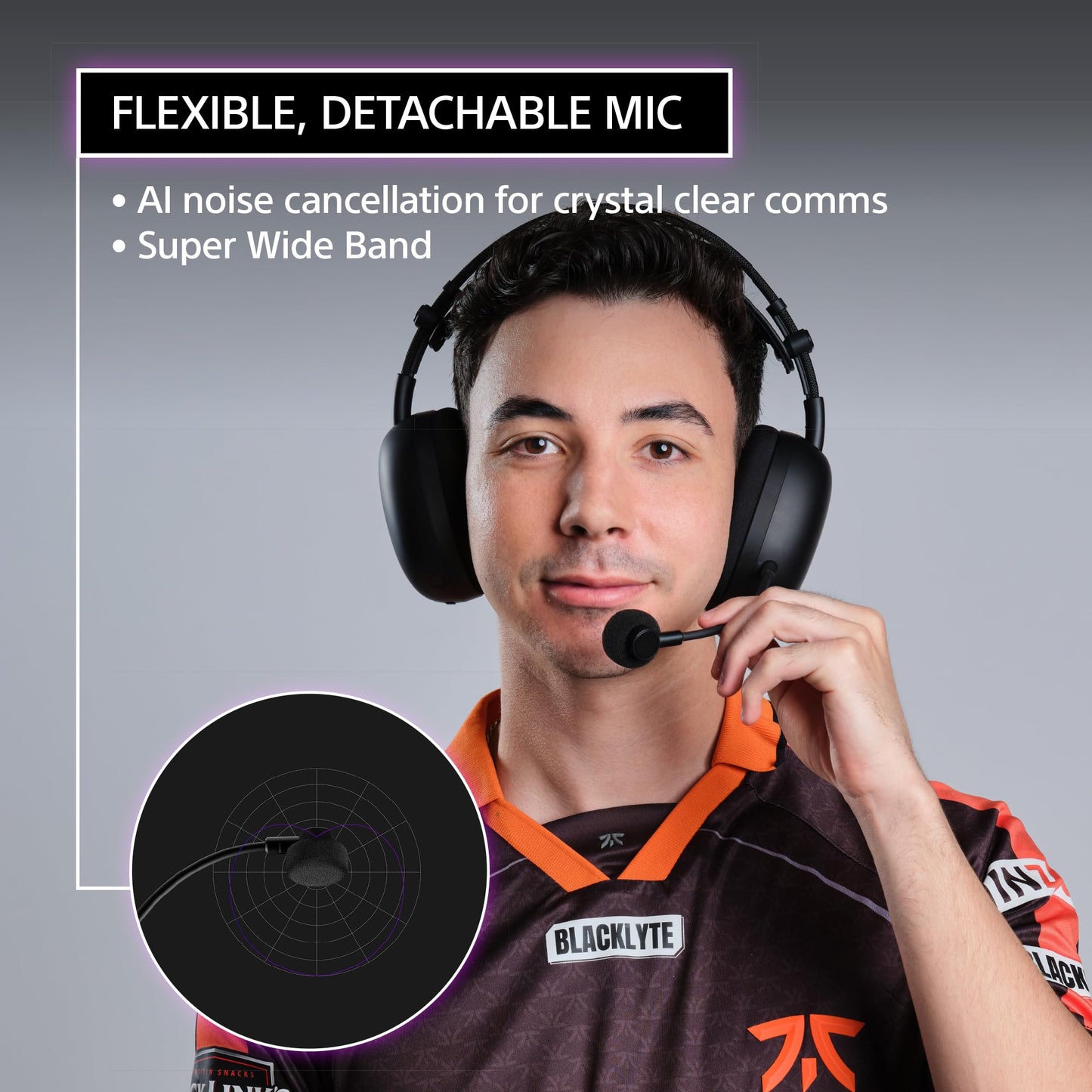 Sony INZONE H9 II Wireless Noise Canceling Gaming Headset, WH-1000XM6 Drivers, Lightweight, Detachable Cardoid AI Mic, 2.4GHz and Bluetooth, Soft…