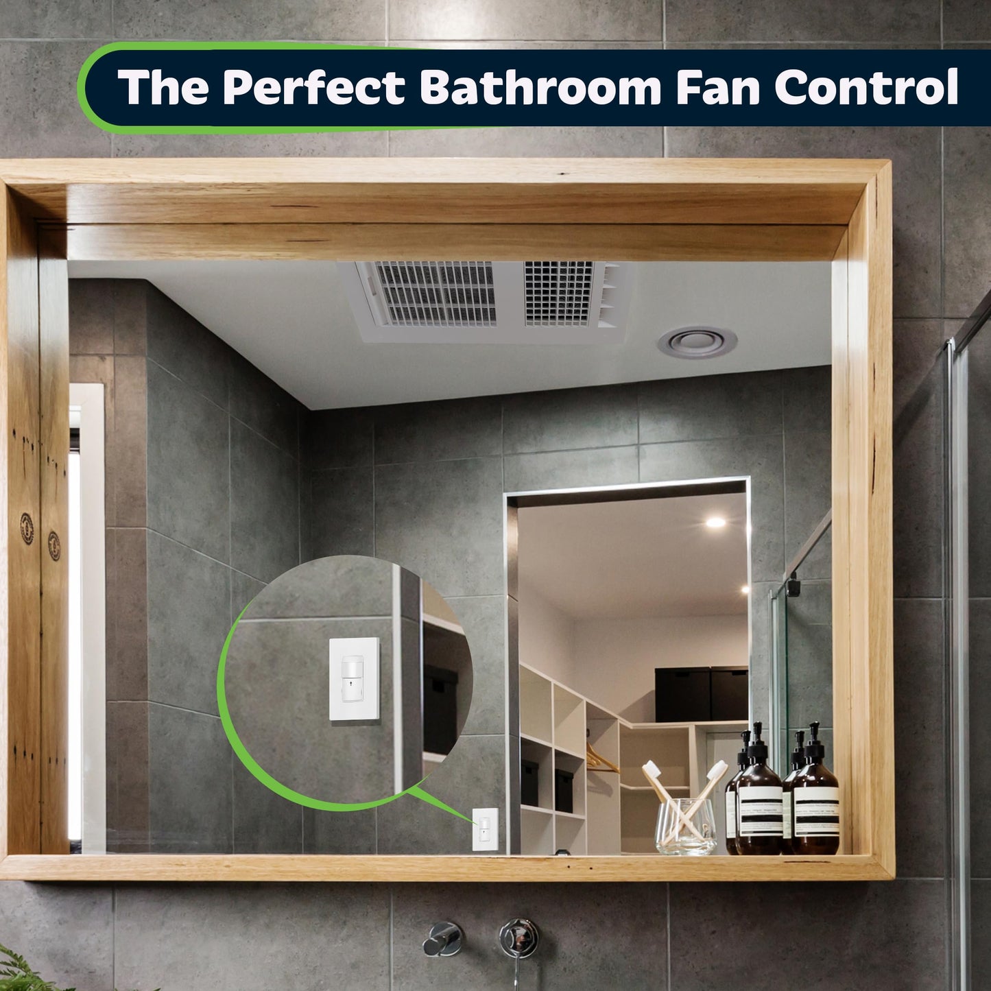 TOPGREENER PIR Motion Sensor Light Switch, Occupancy & Vacancy Motion Sensor Switch, ???????????????? ?????????????? ???????????? ????????, No Neutral Wire, Single Pole