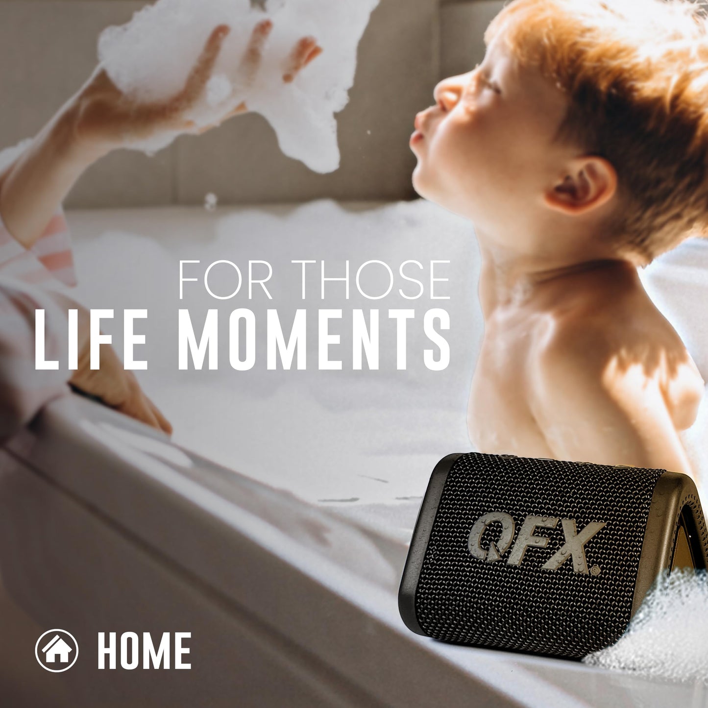 BT-ZX0 Mini Speakers - IPX7 Waterproof Portable Bluetooth Speaker | Dynamic HD Sound | Small Wireless Speaker with TWS, FM Radio, Long Battery Life |