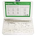 Raogoodcx 600Pcs 2.54mm JST-XHP 2/3 / 4/5 Pin housing and Male/Female Pin Head Connector Adapter Plug Set