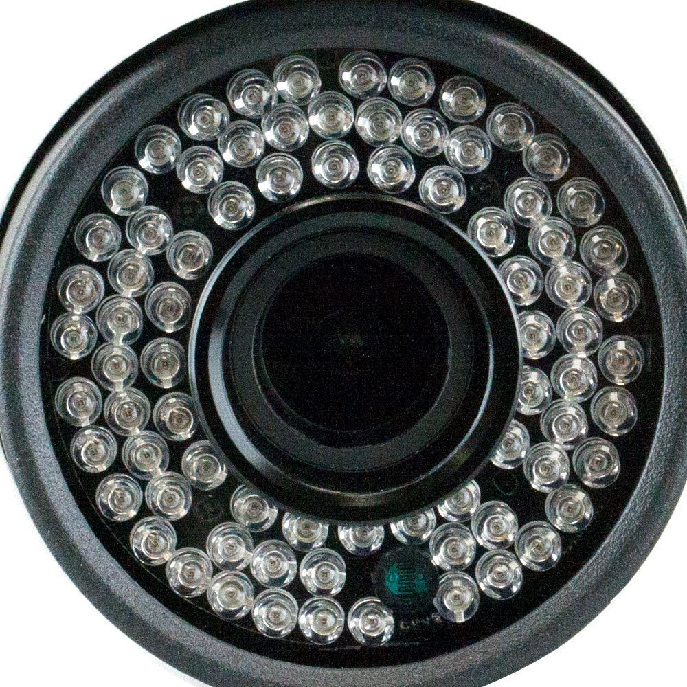 BW® IR Night Vision Waterproof Bullet Outdoor Security Camera - 1200TVL CMOS 2.8~12mm Varifocal Zoom Lens