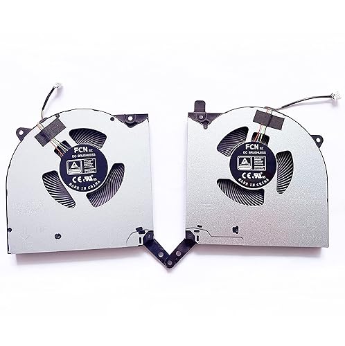Fleshy Leaf New CPU+GPU Cooling Fan Replacement for Lenovo Legion R9000P Y9000P 2021H 16-inch Gaming Notebook Series 5H40S20280 5H40S20277