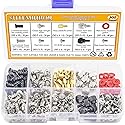 Sutemribor 300PCS Personal Computer Screw Standoffs Set Kit for Hard Drive Computer Case Motherboard Fan Power Graphics