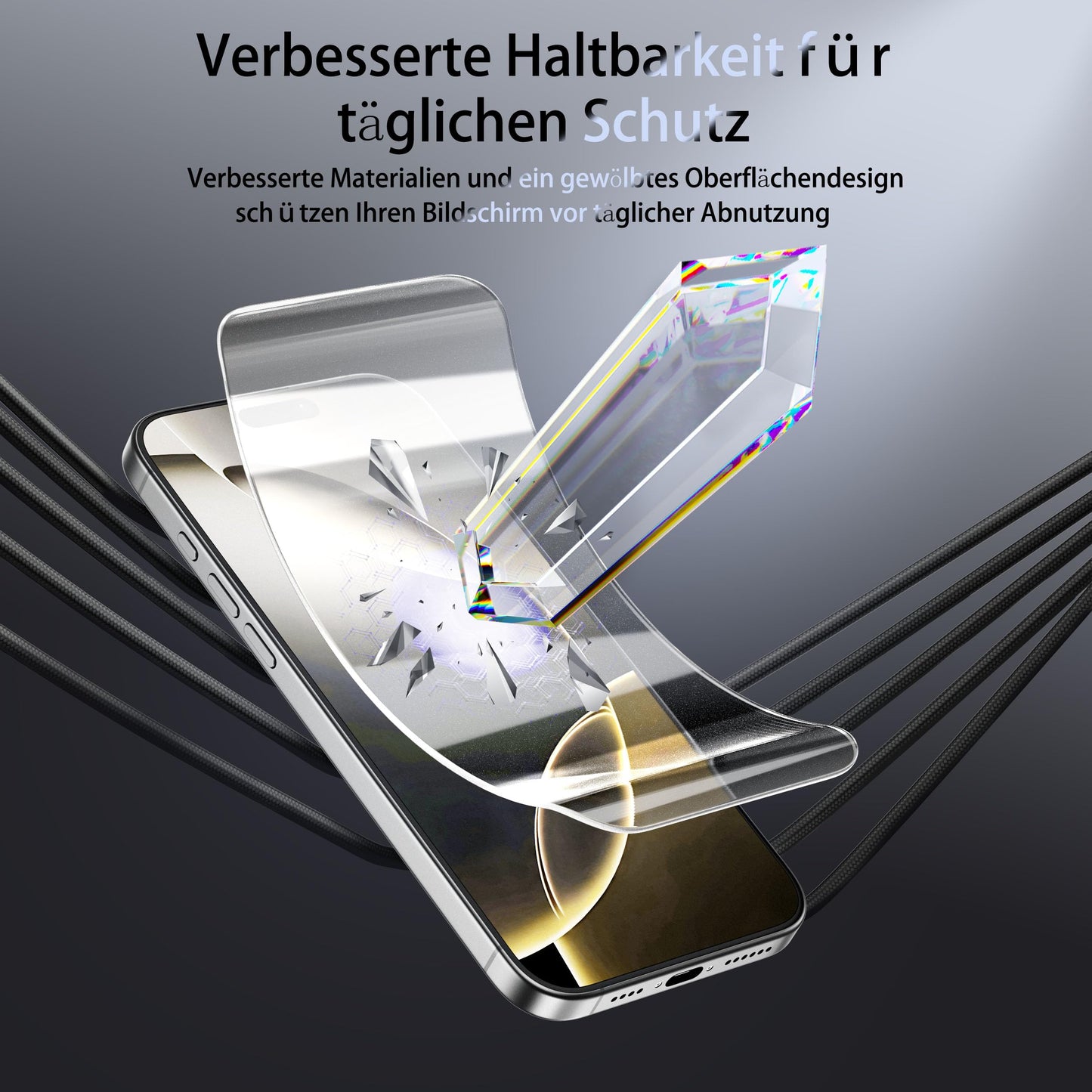 JUVENPROTO 3 Pack for Samsung Galaxy A23 / A14 / A13 TPU Films Screen Protectors, Fingerprint Unlock, HD Clear, Anti Scratch, Bubble Free, Ultra Thin