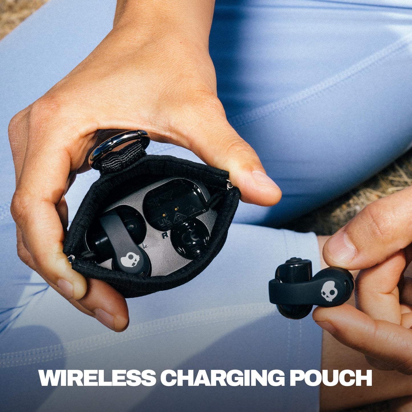 Skullcandy Push 720 Open Wireless Open Ear Bluetooth Earbuds, Headphones, Waterproof, Clip-On Lightweight Design, 30 Hours Battery, Wireless Charging…