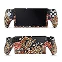 Gaming Skin Compatible with PS5 Portal Remote Player - Stitch Dragons - Premium 3M Vinyl Protective Wrap Decal Cover - Easy to Apply | Crafted in The