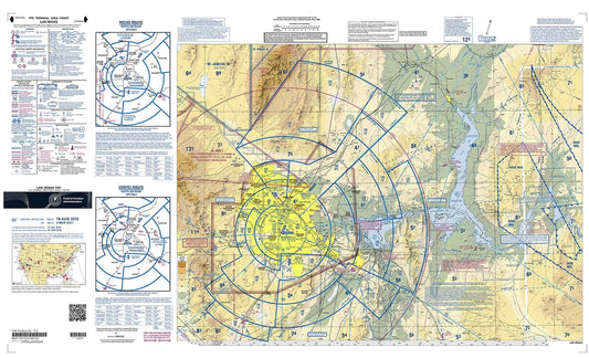 FAA Chart: VFR TAC LAS Vegas TLV (Current Edition)