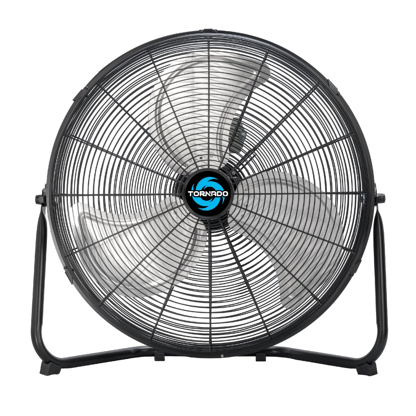 Tornado 20 Inch High Velocity Metal Floor Fan, 3-Speed Powerful Cooling for Industrial, Commercial, and Home Spaces, 120°Tilt, 6.0 FT Cord - UL safety