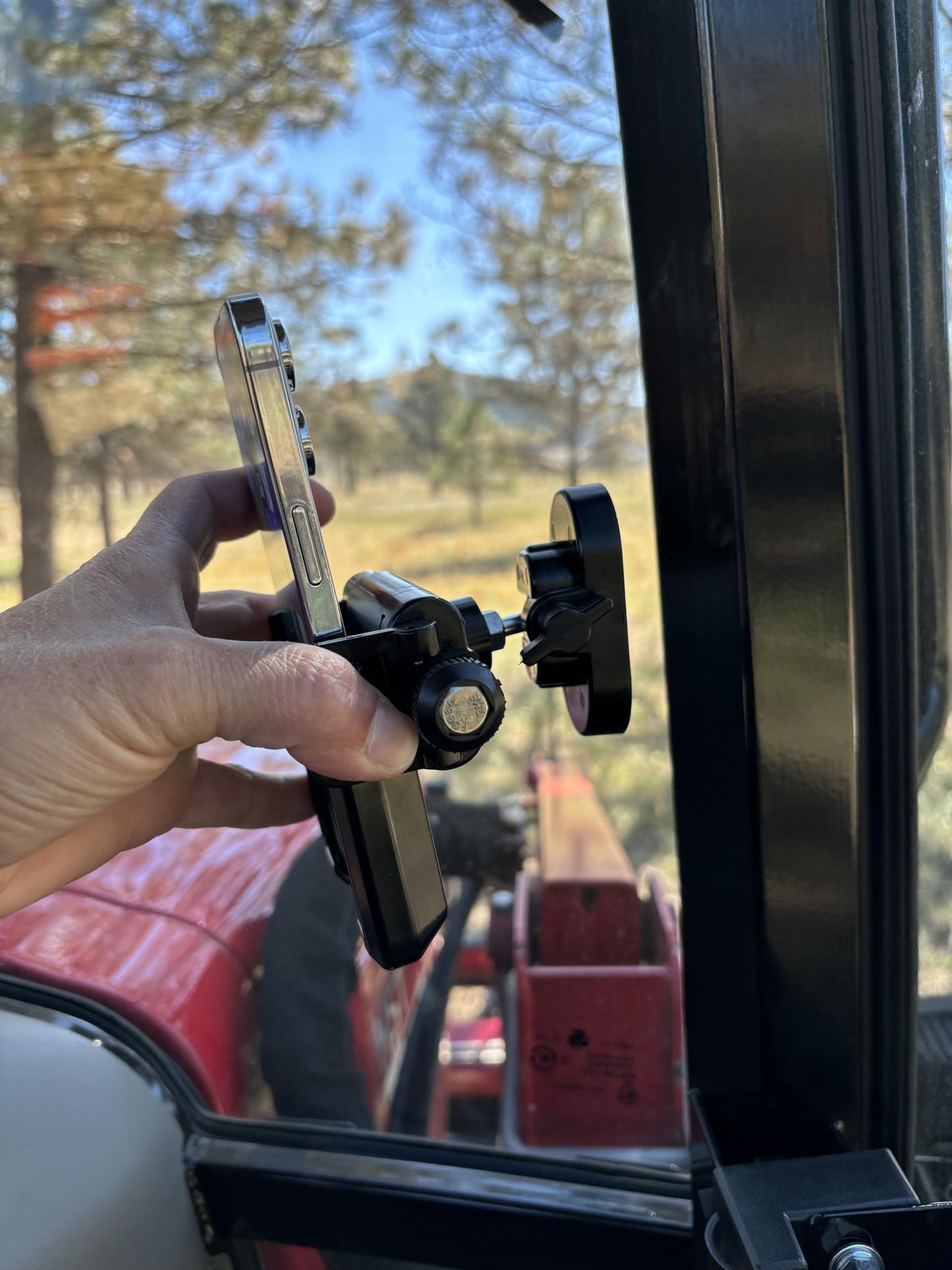 Caddie Buddy Magnetic Phone Mount for Tractors/Heavy Equipment