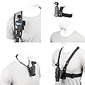 PellKing 4in1 DJI Osmo Pocket 3 Accessories Kit,Chest Mount Harness,Neck Holder,Head Strap,Backpack Strap Mount for DJI Osmo Pocket 3 Camera,with