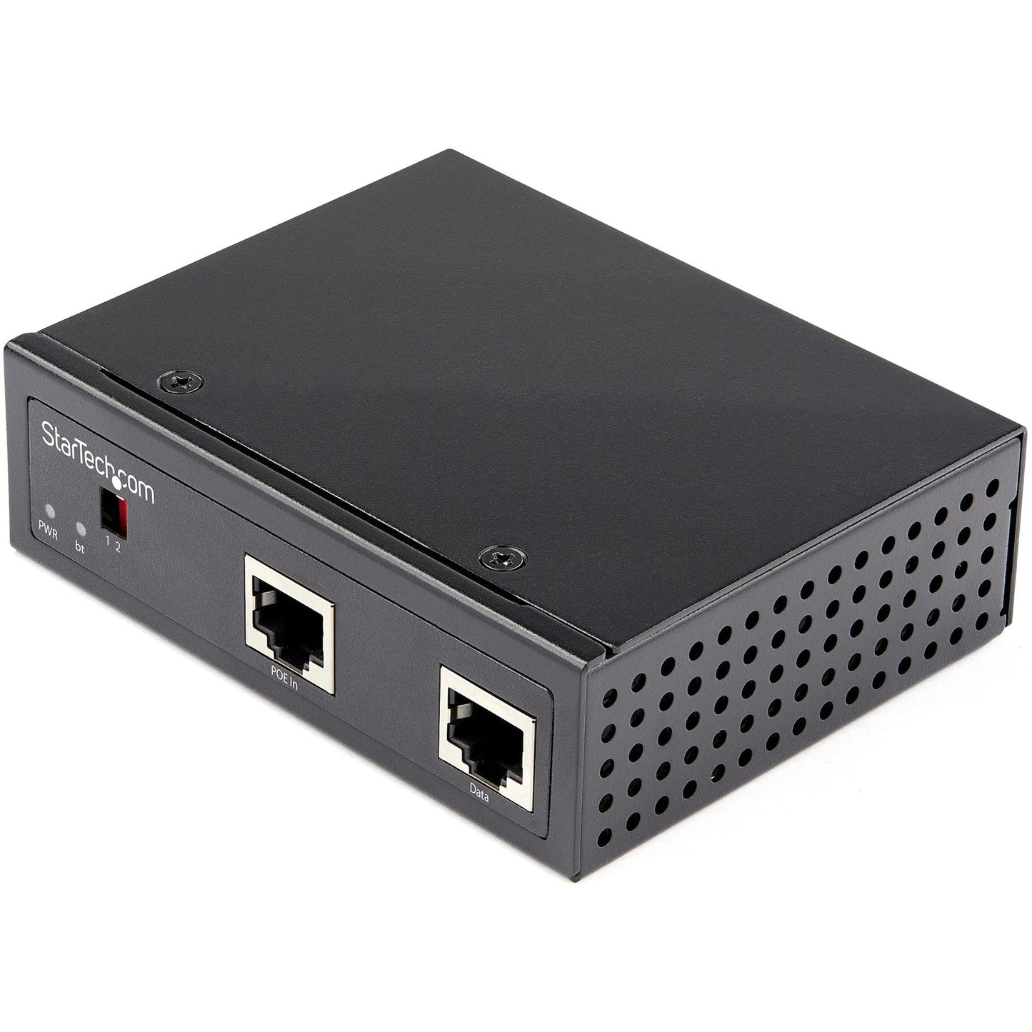 StarTech.com Industrial Gigabit PoE Splitter - 90W High Speed Power Over Ethernet PoE+++ Splitter - 12-48V DC Splitter 802.3bt - LAN/RJ45 Ultra PoE
