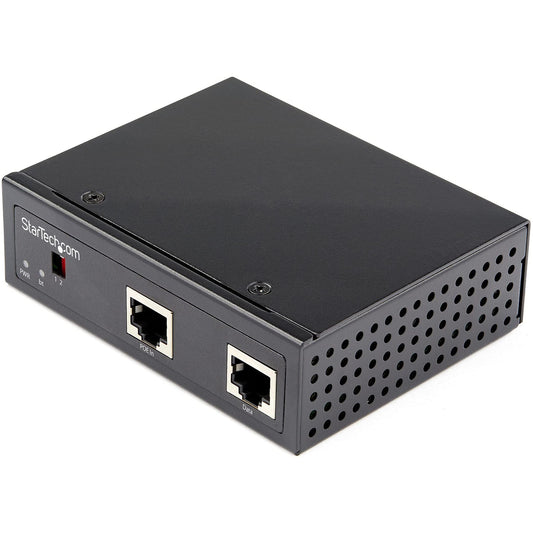 StarTech.com Industrial Gigabit PoE Splitter - 90W High Speed Power Over Ethernet PoE+++ Splitter - 12-48V DC Splitter 802.3bt - LAN/RJ45 Ultra PoE
