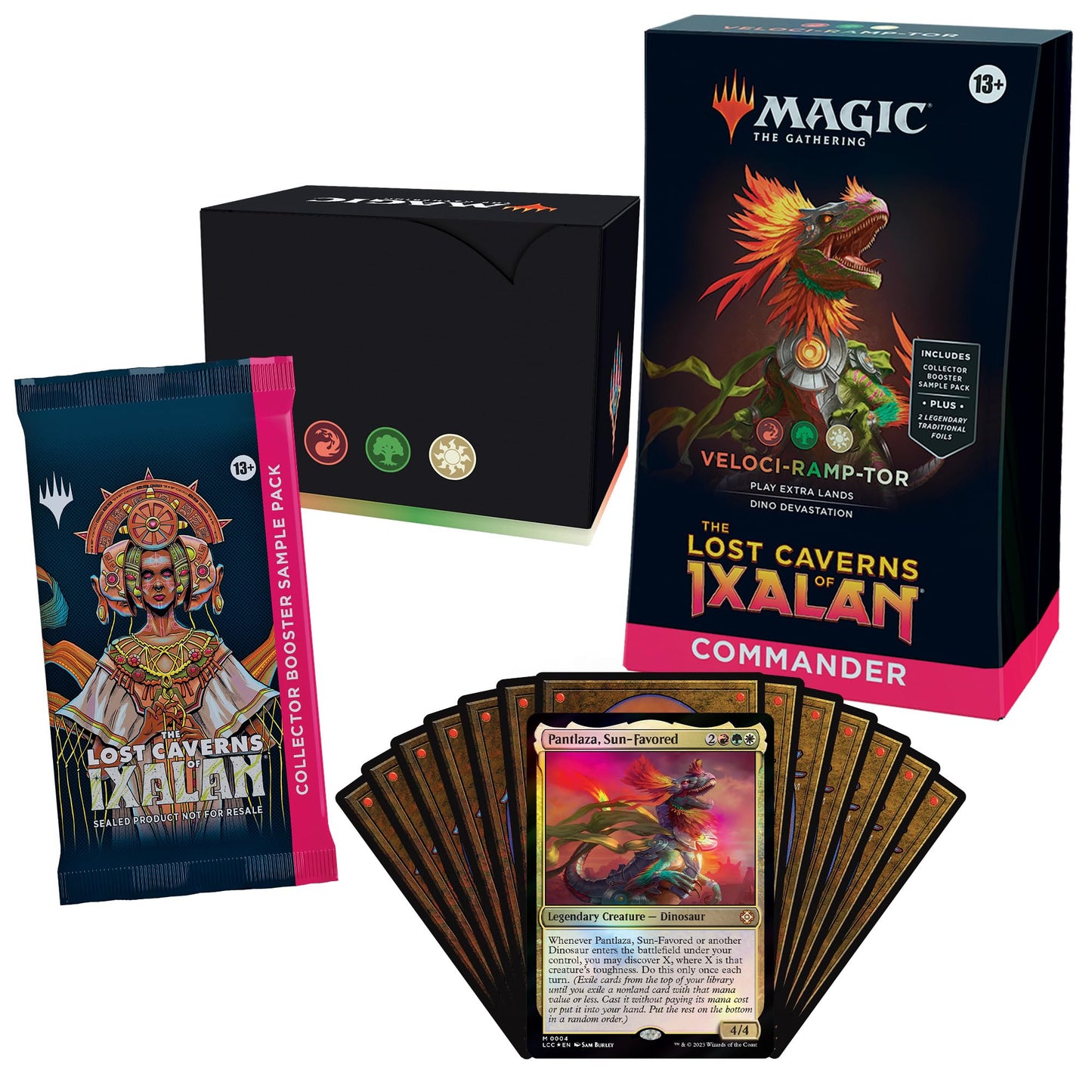 Magic: The Gathering The Lost Caverns of Ixalan Commander Deck Bundle - Includes All 4 Decks (Ahoy Mateys, Blood Rites, Explorers of The Deep,…