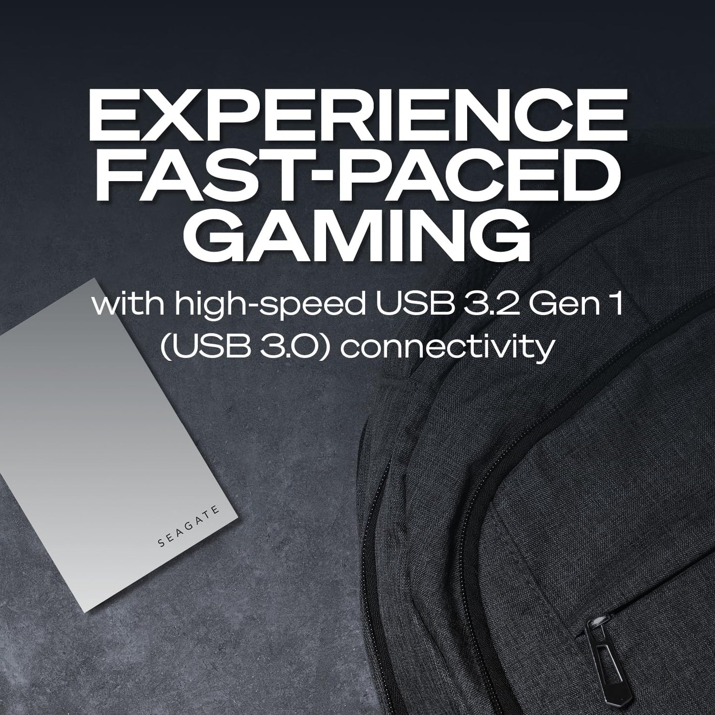 Seagate Game Drive for PlayStation® Consoles 2 TB External Hard Drive - USB 3.2 Gen 1, Officially-Licensed (STLV2000101)