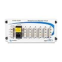 4 Gauge Distribution Block - Telephone Junction Box - Telephone Punch Down Block - CAT 5 Splitter 4 Way - CAT5 Junction Box - Distribution Block 4