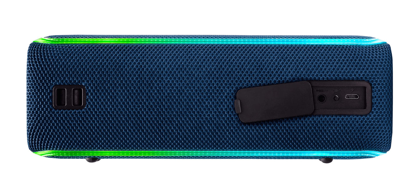 ION Audio Slam Jam - IPX7 Waterproof Bluetooth Speaker with Microphone, Rechargeable Battery, 15 Drum Sounds, Aux Input and USB Charge Port, midnight