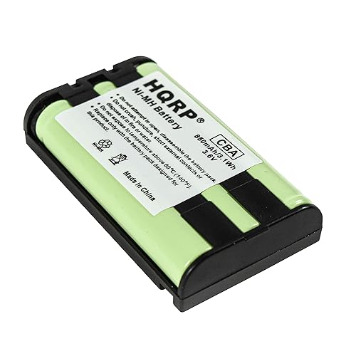 HQRP Telephone Battery Compatible with Panasonic KX-TG5230 KX-TG5240 KX-TG5243 KX-TG5428 KX-TG5480 KX-TG5561 Cordless Phone System