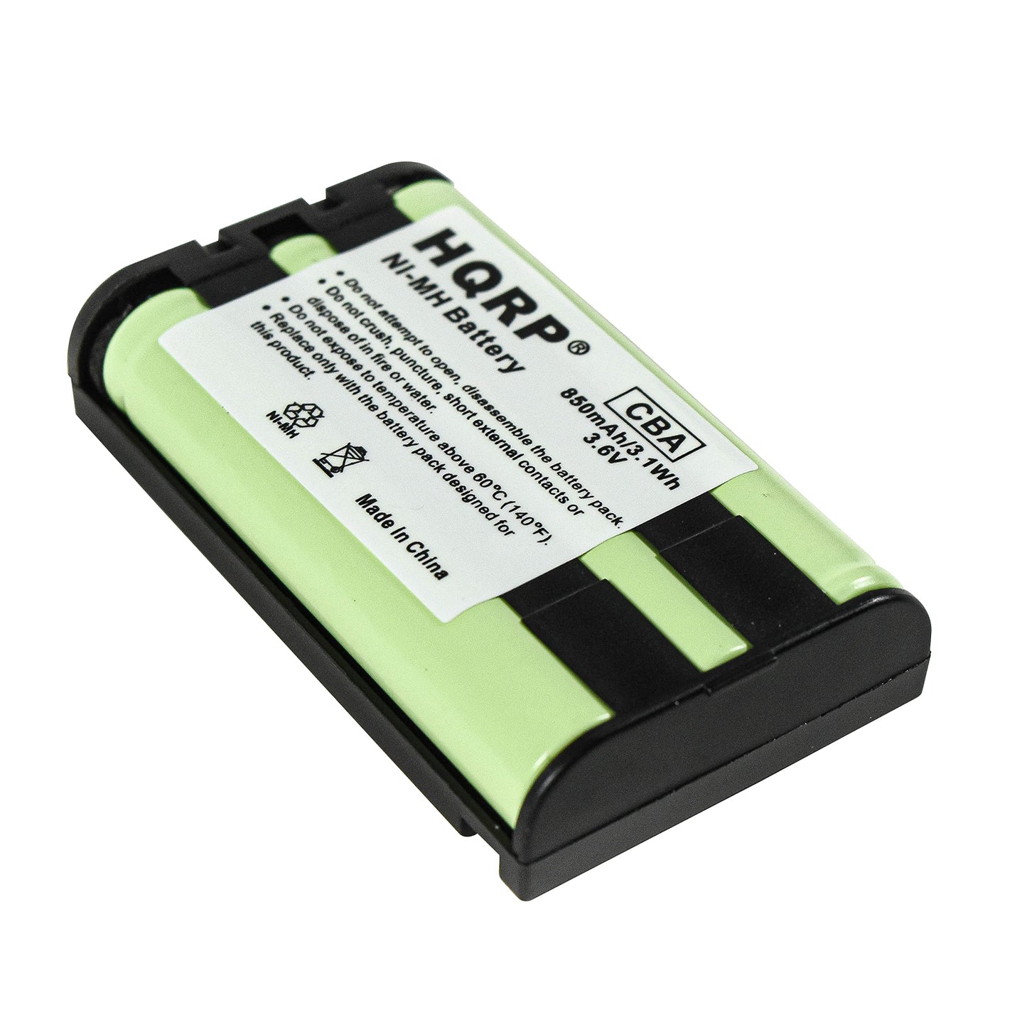 HQRP Telephone Battery Compatible with Panasonic KX-TG2336 KX-TG2343 KX-TG2386 KX-TG2388 KX-TG2480 KX-TG4500 Cordless Phone System