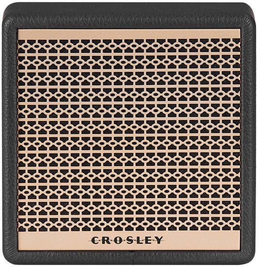 Crosley CR3114A-BK Montero Mini Portable Rechargeable Bluetooth Speaker, Black