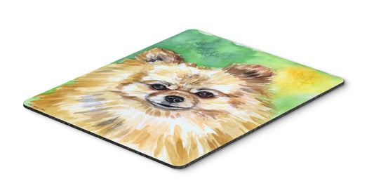 Caroline's Treasures 7393MP Pomeranian Sissy Mouse Pad, Hot Pad or Trivet for Home Office Gaming Working Computers Laptop Mouse Mat,Washable Large