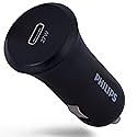 Philips 27W USB C Car Charger, Cigarette Lighter USB Charging Adapter, Car Adapter Phone Charger for iPhone 16 Series, 15 Series, Charging Cable