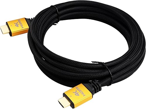 NTW PURE PRO 4K HDMI Cable 12FT High Speed 18Gbps HDMI 2.0 Cable, 4K HDR, Ultra HD Cable 3D, 2160P, 1080P, Ethernet, Audio Return(ARC), Compatible