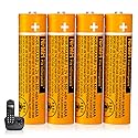 BENNTOP NI-MH AAA Rechargeable Batteries for Panasonic Cordless Phones,1.2V 550mah HHR-55AAABU 4-Pack Rechargeable AAA Battery for Phone,Remote