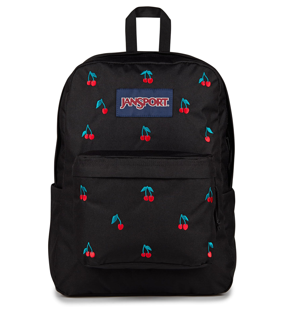 JanSport Superbreak Plus FX Backpack - Work, Travel, or Laptop Bag with Water Bottle Pocket - Surreal Sensations Black