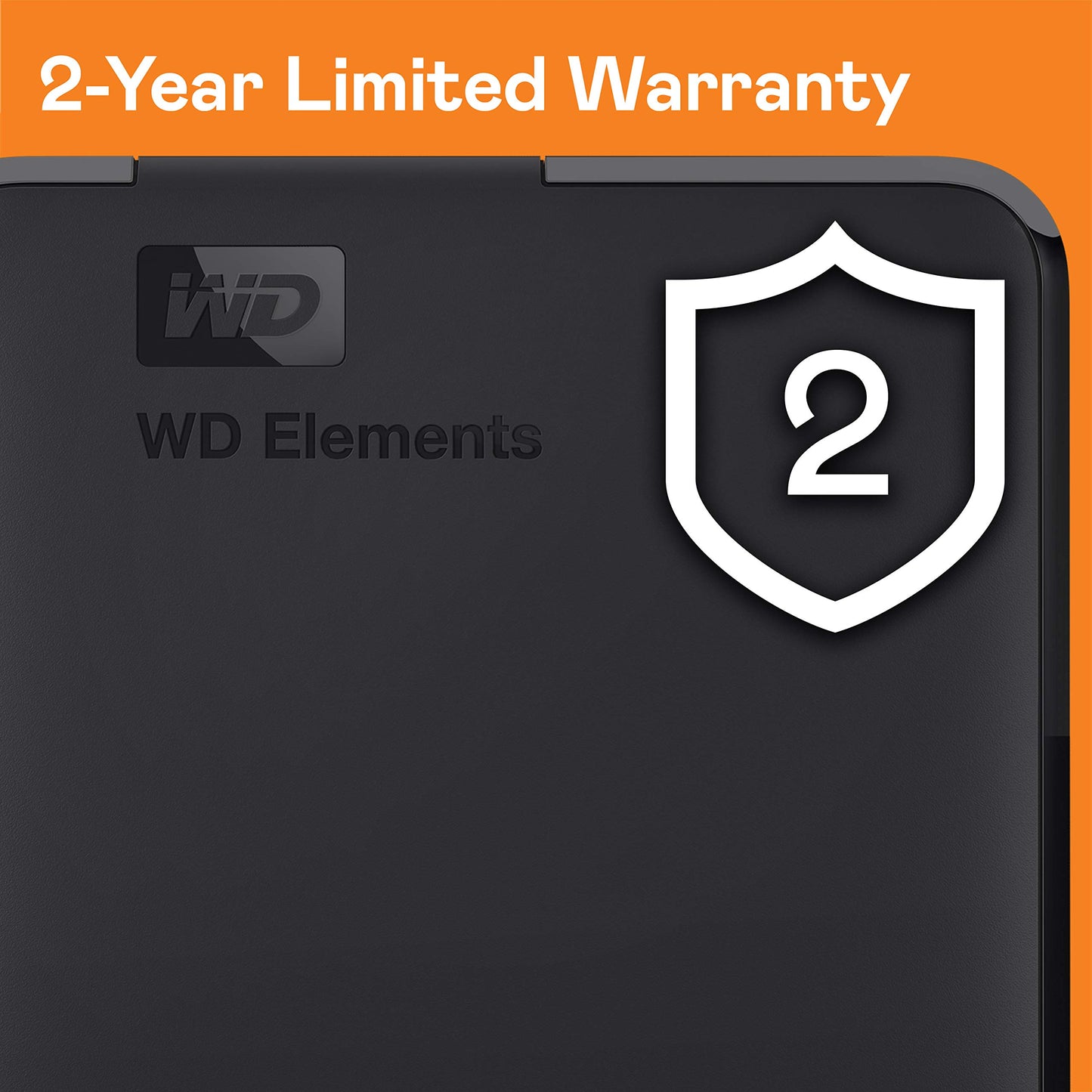 WD 4TB Elements Portable External Hard Drive for Windows, USB 3.2 Gen 1/USB 3.0 for PC & Mac, Plug and Play Ready - WDBU6Y0040BBK-WESN