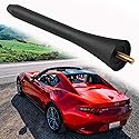 BASIKER 5 Inch Antenna - Short Radio Mast Antenna for 2006-2024 Mazda Miata MX-5 Accessories- Support for Car Wash Safe