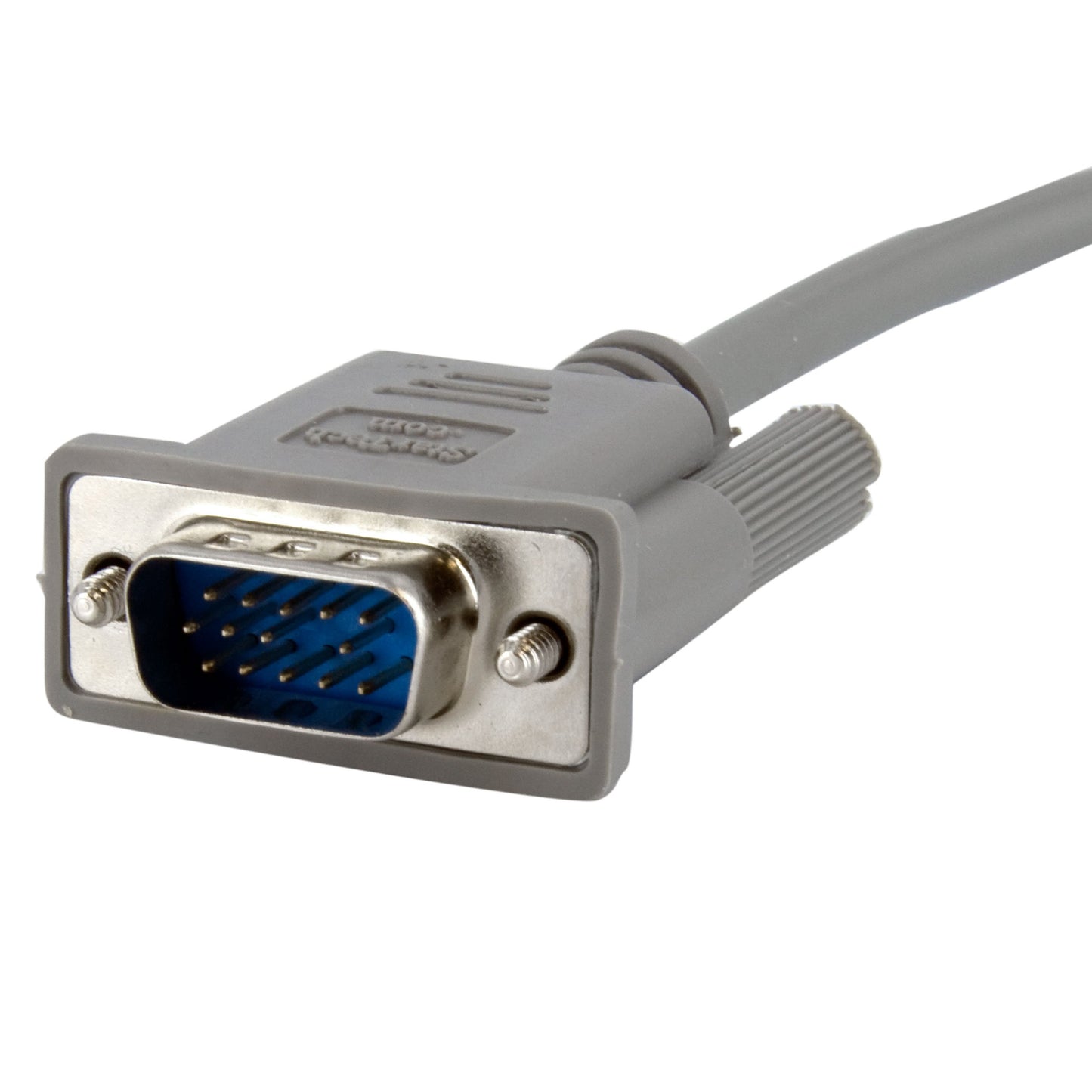 StarTech.com 10 ft. (3 m) VGA to VGA Cable - HD15 VGA Cable - 800x600 Resolution - Male/Male - VGA Monitor Cable (MXT101MM10),Gray