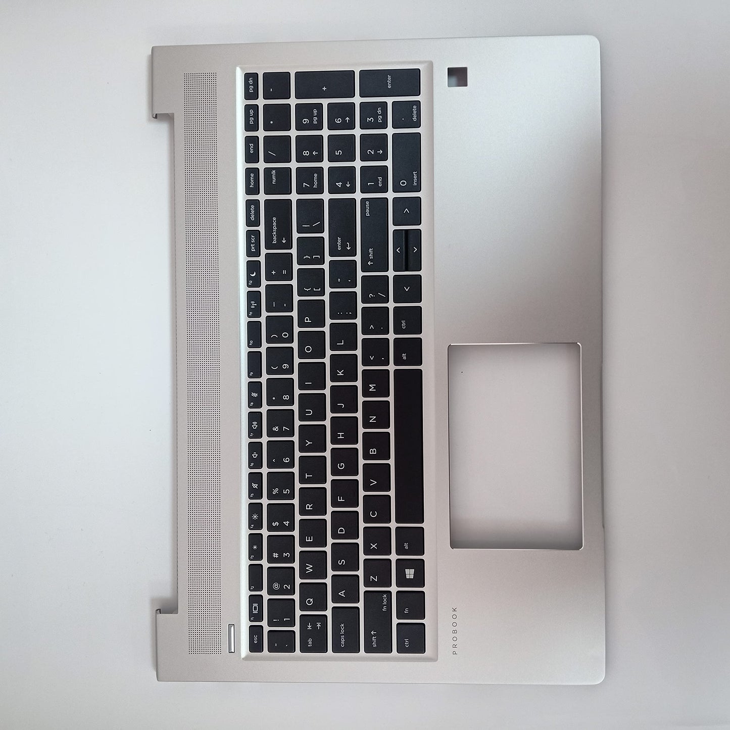 F-HONG ELECTRONIC CO LIMITED New Replacement for HP Probook 450 455R G6 450 455 G7 Laptop Upper Case Palmrest Non-Backlit Keyboard Assembly Part Top