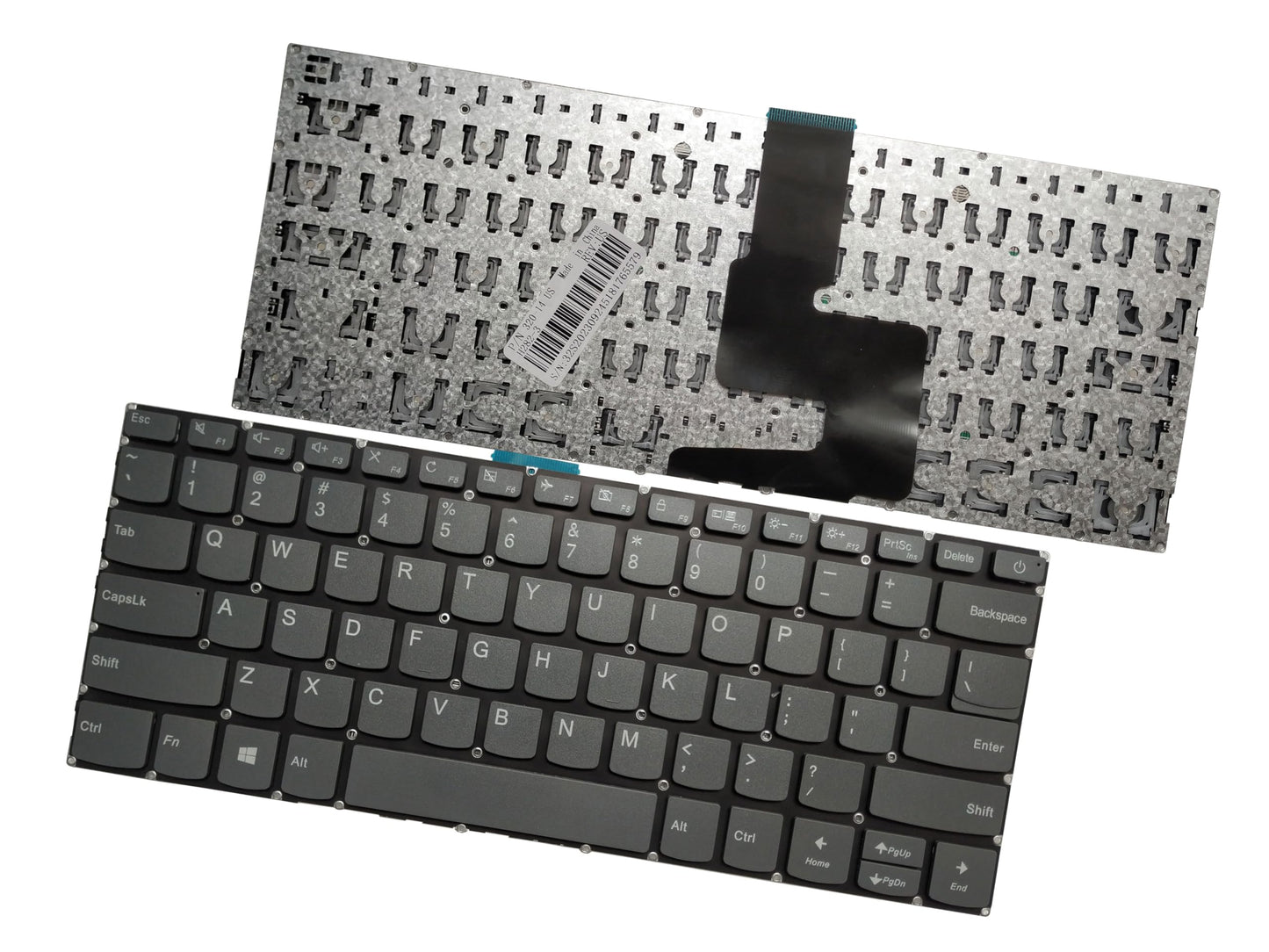 Laptop Replacement Keyboard Compatible for Lenovo IdeaPad 1-14IGL05 1-14ADA05 1-14AST-05 SN20M61946 US Layout No Backlit
