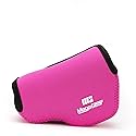 MegaGear MG064 Ultra Light Neoprene Camera Case Compatible with Sony Alpha A6400, A6500, A6300, A6000 (16-50 mm)-Hot Pink (MG066)
