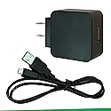 Compatible with Sony A5100 AC Adapter/Wall Charger + USB Cable/Cord 3 Feet, Fast Charging and Data Transfer for Sony Alpha a5100 mirrorless Digital