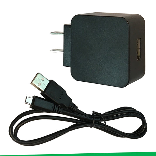 Compatible with Sony A5100 AC Adapter/Wall Charger + USB Cable/Cord 3 Feet, Fast Charging and Data Transfer for Sony Alpha a5100 mirrorless Digital