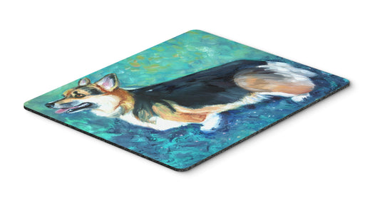 Caroline's Treasures 7408MP Corgi Pembroke Mouse Pad, Hot Pad or Trivet for Home Office Gaming Working Computers Laptop Mouse Mat,Washable Large