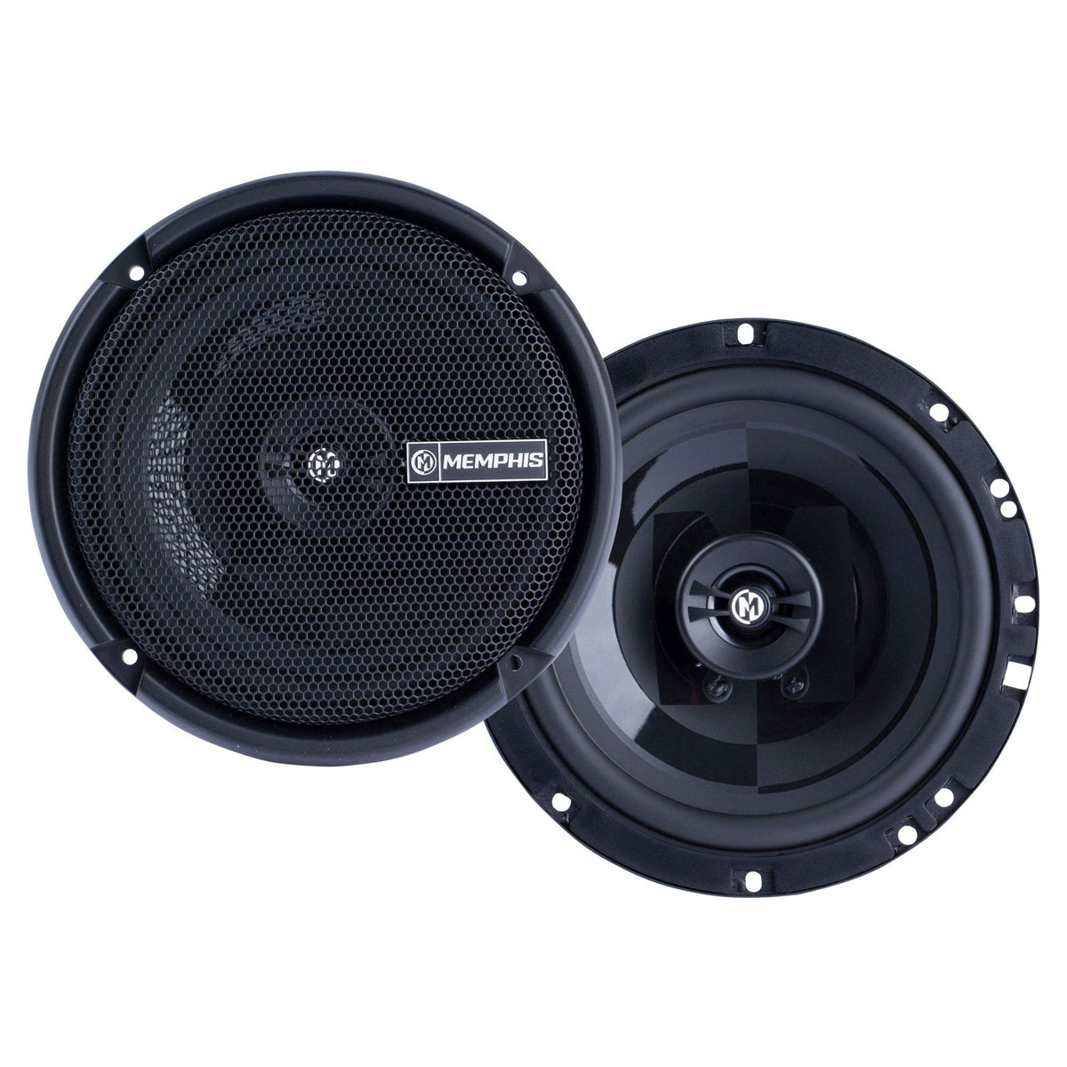 Memphis PRX60 Power Reference Series 6.5" Oversize 2-Way Coaxial Speakers with Swivel Tweeters - Pair
