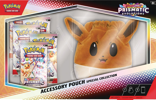 Pokemon TCG: Scarlet & Violet-Prismatic Evolutions Accessory Pouch Special Collection