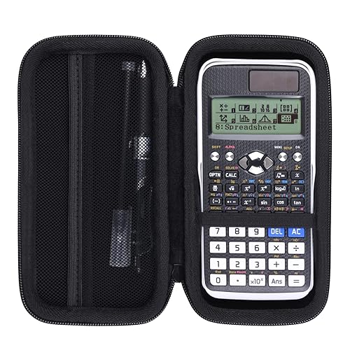 khanka Carrying Case for Texas Instruments TI-30Xa / TI BA II Plus/TI-30XIIS /Casio FX-991EX / fx-115ES Plus Scientific/Financial Calculator,Case Only