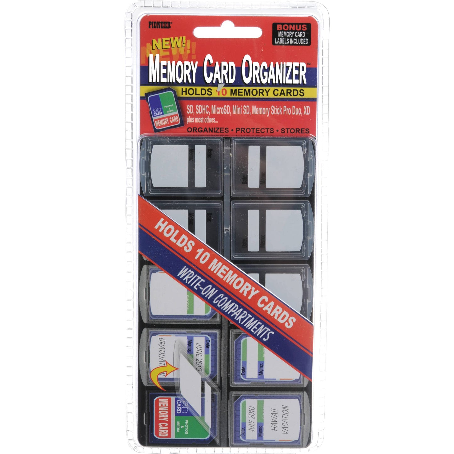 Pioneer Photo Albums Memory Card Organizer Bundle of 3 [Personal Computers]