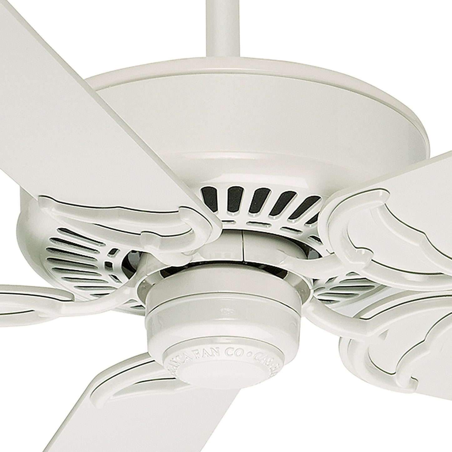 Casablanca Fan 54 inch Snow White Finish Ceiling Fan with 10 Speed Standard Analog Wall Control (Renewed)
