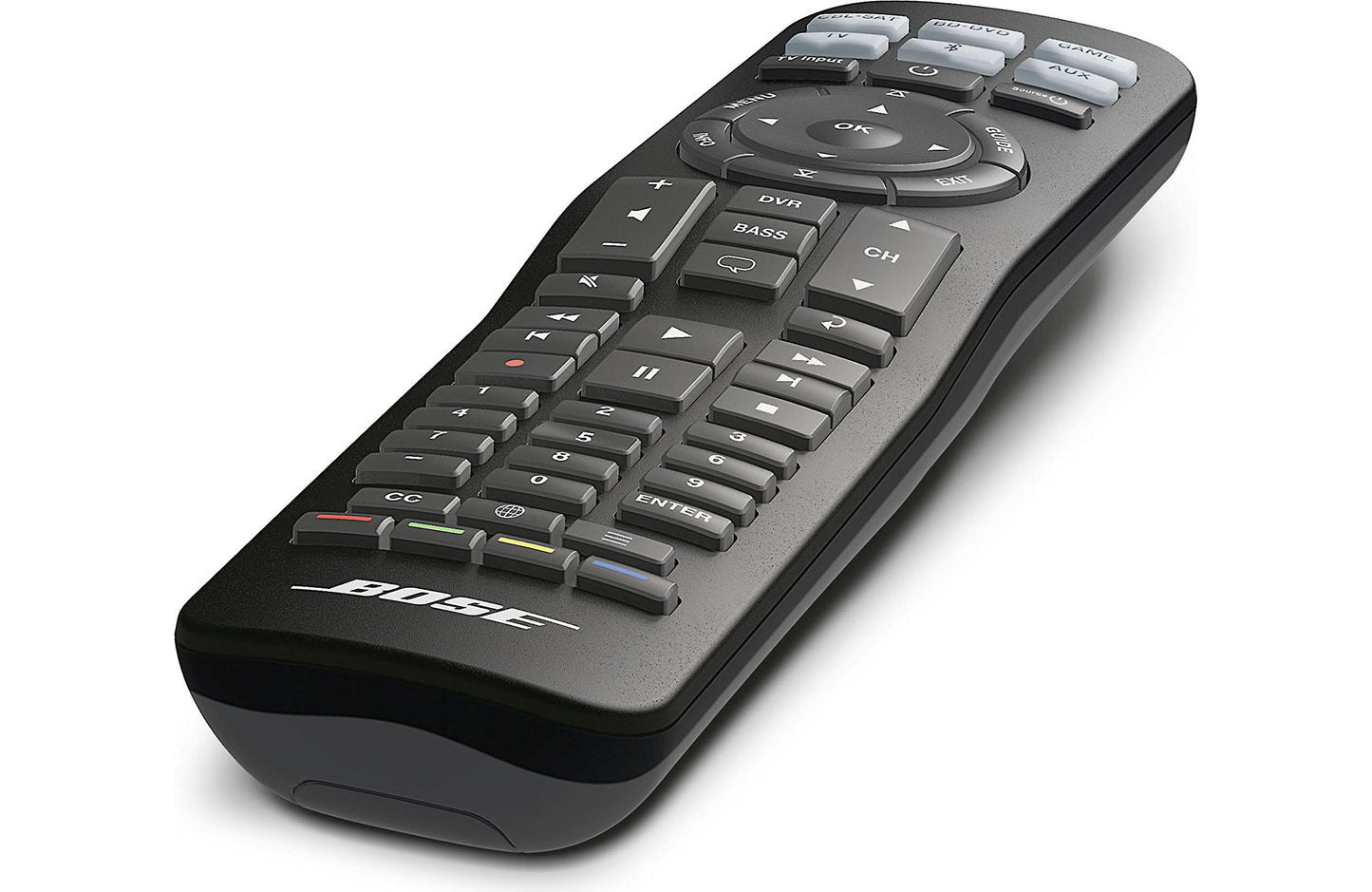 Bose RC-PWS III Universal Remote Control for Solo TV Sound Systems & CineMate Home Theater Speaker Systems (Renewed)