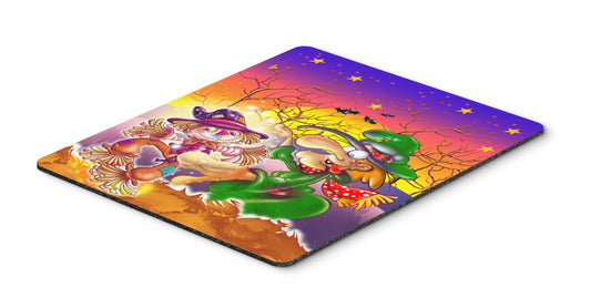 Caroline's Treasures APH5129MP Witch Voodoo Scarecrow Halloween Mouse Pad, Hot Pad or Trivet for Home Office Gaming Working Computers Laptop Mouse