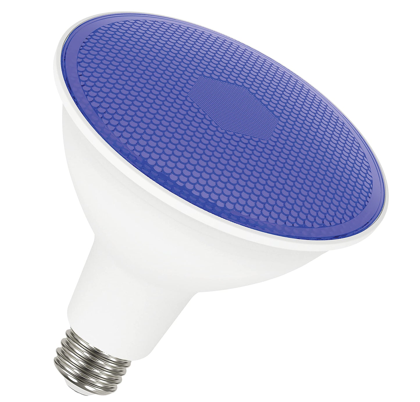 Satco S29482 11.5 Watt PAR38 LED Color Light Bulb, Blue