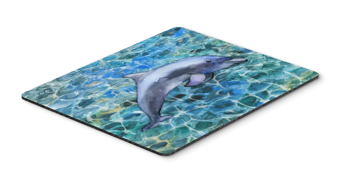 Caroline's Treasures BB5339MP Dolphin Mouse Pad, Hot Pad or Trivet for Home Office Gaming Working Computers Laptop Mouse Mat,Washable Large Mousepad