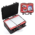 Hard Shell Travel Case for 2023 New PS5 Slim, Shock-Absorbing Protection Waterproof Carrying Case for PlayStation 5 Console (Slim), Controllers