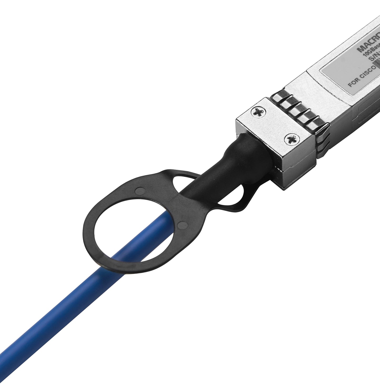10G SFP+ DAC Twinax Cable (Compatible with Ubiquiti UACC-DAC-SFP10-5M), Passive Direct Attach Copper, 5m 16.4ft SFP+ to SFP+ DAC,Blue